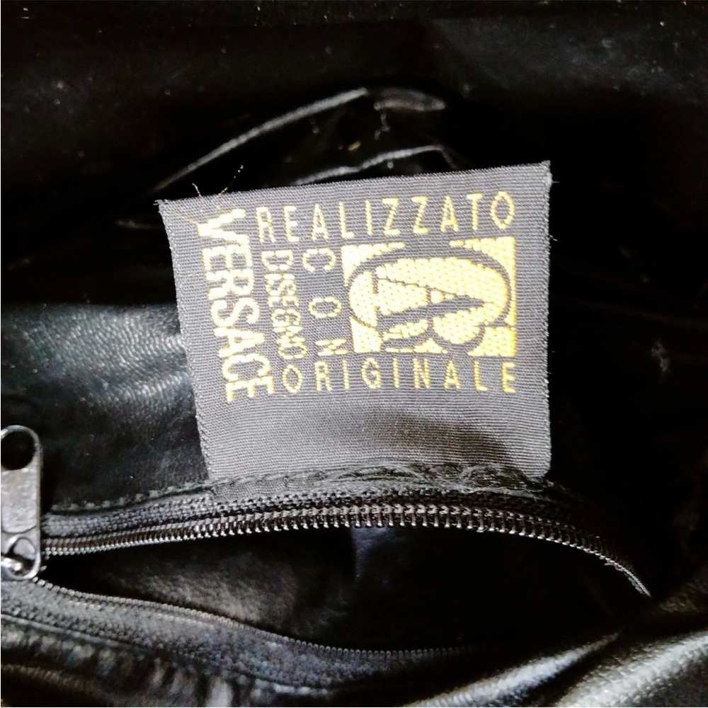 Versace Baroque Fabric Tote Bag EUC - Picture 7 of 15